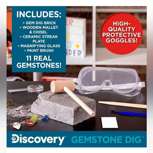 Discovery Gemstone Dig Kit - Picture 3 of 6